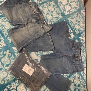 NEW 3 Boys Bootcut Jeans Bundle